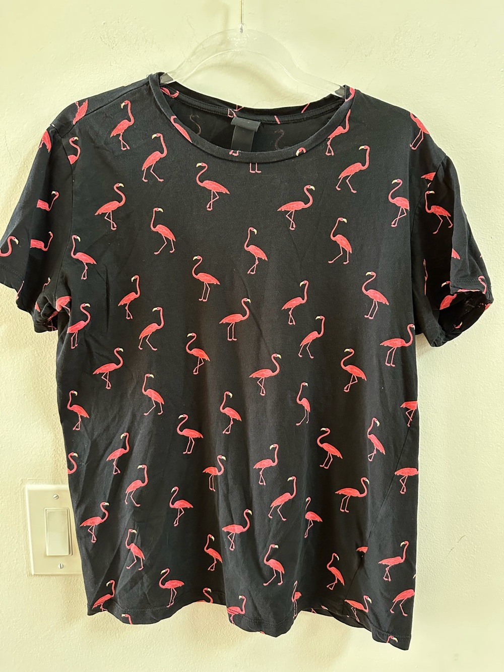 H&M Flamingo Pattern T-Shirt